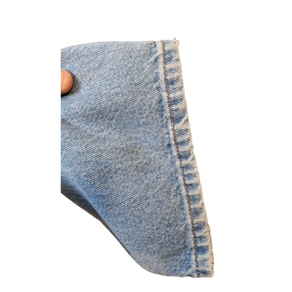 LL Bean Classic Fit Straight Denim Stonewash Size 38 x 32-Flaw or Distress - Picture 4 of 12